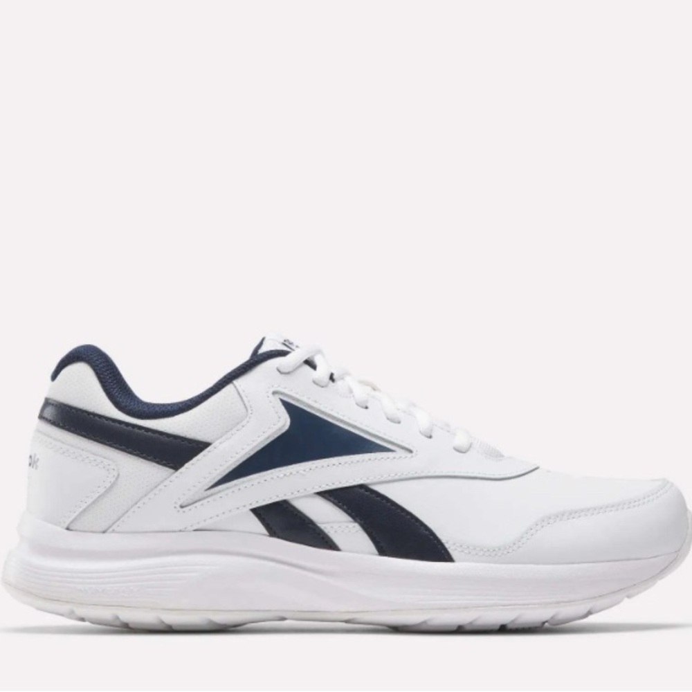 Reebok Men's Athletic DMX Max Shoes in White and Navy, size 11